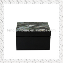 Black MOP Boîte de rangement avec peinture noire La plus petite taille